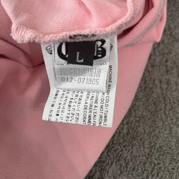 Chrome Hearts Modera Shirt Mens Large Pink‎ Sanskrit Letters Cross Preppy Street - Picture 7 of 10